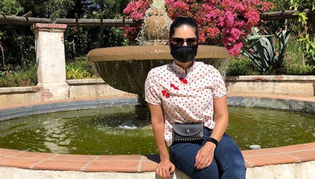 Sunny Leone in Los Angeles. Sunny Leone in Los Angeles.