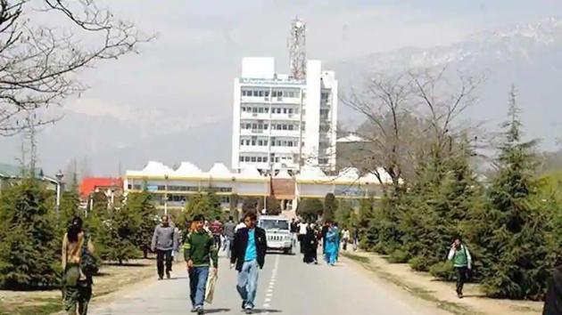 Kashmir University.(HT file) Kashmir University.(HT file)