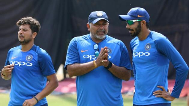 India’s bowling coach Bharat Arun with Jasprit Bumrah (Getty Images) India’s bowling coach Bharat Arun with Jasprit Bumrah (Getty Images)