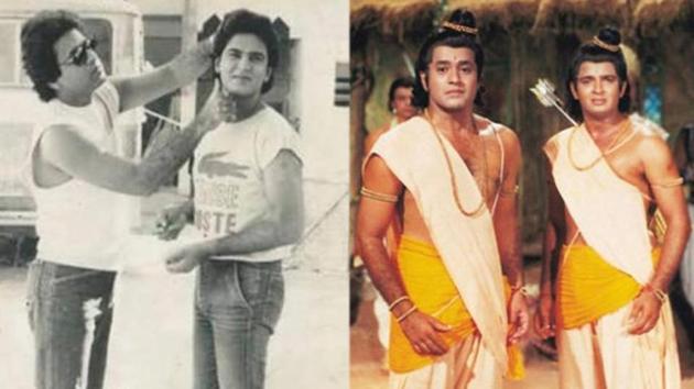Ramayan actor Sunil Lahri has shared a rare throwback picture with onscreen brother Arun Govil.