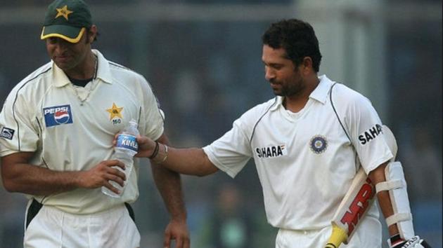 File image of Sachin Tendulkar and Shoaib Akhtar.(Getty)