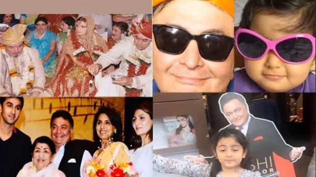 Riddhima Kapoor has shared several pictures of late father Rishi Kapoor.