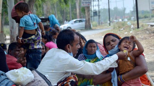 About 200 migrant workers have perished in tragedies during the lockdown.(PTI Photo) About 200 migrant workers have perished in tragedies during the lockdown.(PTI Photo)