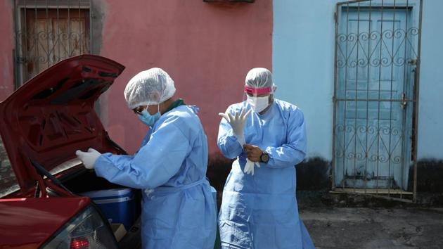 The escalating hunger comes as the Covid-19 pandemic increasingly ravages Latin America.(Reuters file photo) The escalating hunger comes as the Covid-19 pandemic increasingly ravages Latin America.(Reuters file photo)