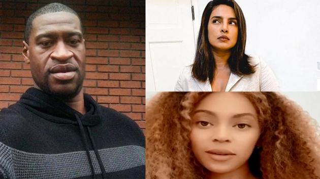 Priyanka Chopra and Beyonce have condemned the alleged killing of George Floyd.