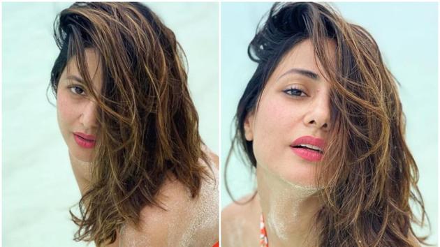 Hina Khan has been active on Instagram through the lockdown period. Hina Khan has been active on Instagram through the lockdown period.