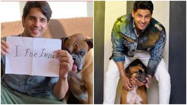 Sidharth Malhotra’s friendo Oscar makes appearances with the actor even for important causes.