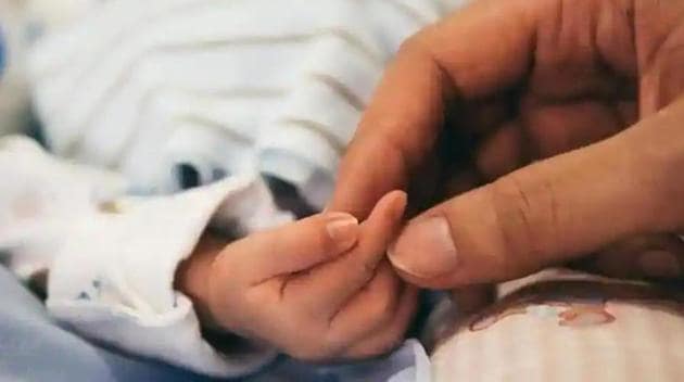 A Covid-19 positive woman had a safe delivery at the All India Institute of Medical Sciences here on Saturday.(File photo for representation) A Covid-19 positive woman had a safe delivery at the All India Institute of Medical Sciences here on Saturday.(File photo for representation)