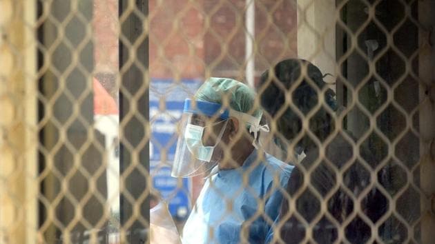 Gurugram’s Covid-19 count stands at 520, as per the state health bulletin. It is the highest in Haryana so far.(Sonu Mehta/HT PHOTO) Gurugram’s Covid-19 count stands at 520, as per the state health bulletin. It is the highest in Haryana so far.(Sonu Mehta/HT PHOTO)