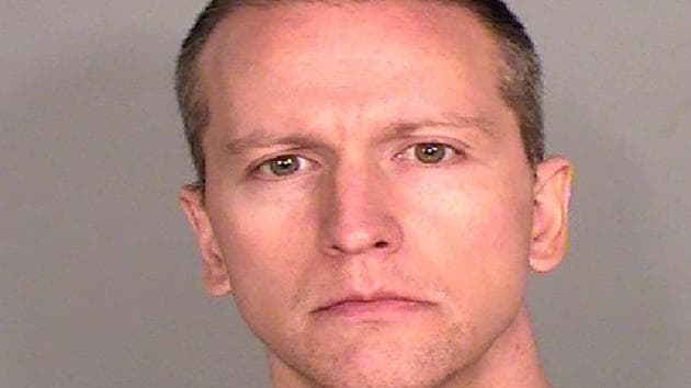 Former Minneapolis Police officer Derek Chauvin poses for a booking photograph at the Ramsey County Detention Center in St. Paul, Minnesota, US. (via REUTERS) Former Minneapolis Police officer Derek Chauvin poses for a booking photograph at the Ramsey County Detention Center in St. Paul, Minnesota, US. (via REUTERS)