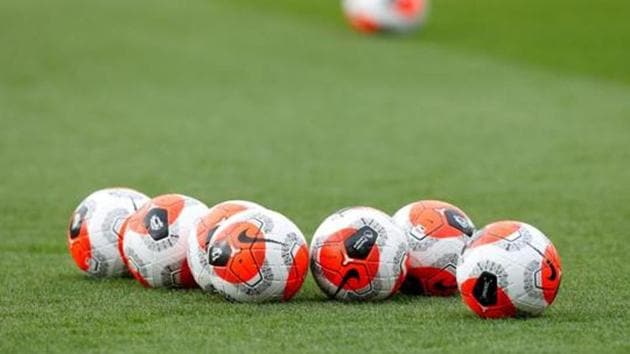 General view of match balls on the pitch before the match.(Action Images via Reuters) General view of match balls on the pitch before the match.(Action Images via Reuters)