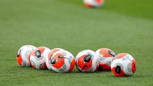 General view of match balls on the pitch before the match.(Action Images via Reuters) General view of match balls on the pitch before the match.(Action Images via Reuters)