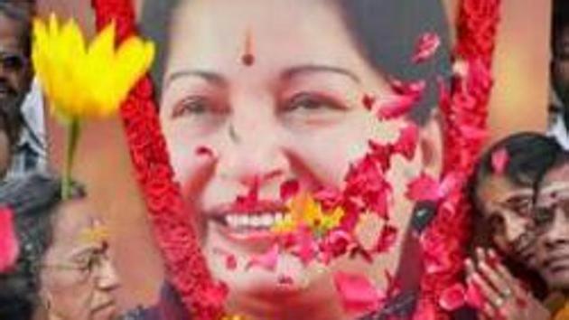 The nephew and niece of late Tamil Nadu chief minister J Jayalalithaa are entitled to succeed to the estate of their aunt, the Madras High Court ruled on Friday.(PTI File Photo) The nephew and niece of late Tamil Nadu chief minister J Jayalalithaa are entitled to succeed to the estate of their aunt, the Madras High Court ruled on Friday.(PTI File Photo)
