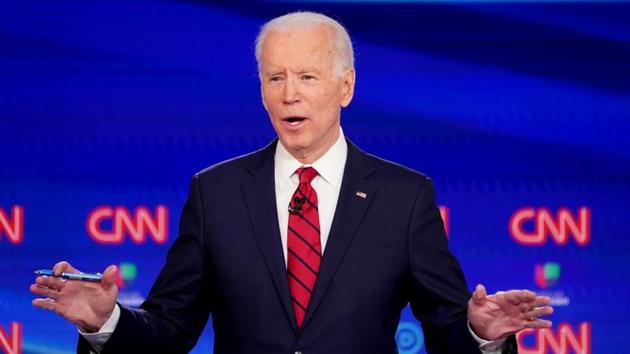 Democratic US presidential candidate and former Vice President Joe Biden.(Reuters File Photo) Democratic US presidential candidate and former Vice President Joe Biden.(Reuters File Photo)