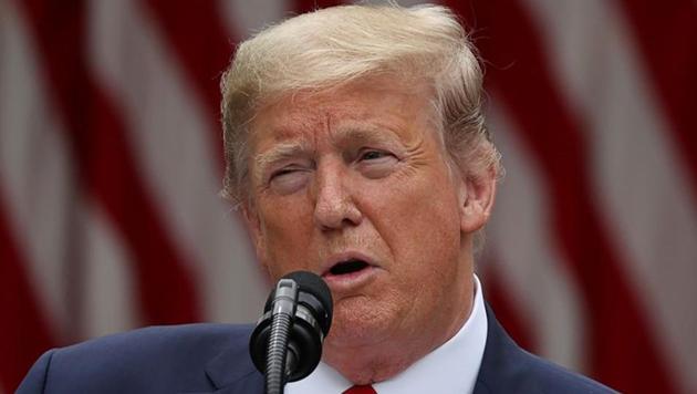Trump also terminated the US’ relationship with the World Health Organisation, accusing the UN’s health body of misguiding the world on the coronavirus and siding with China on this issue.(REUTERS) Trump also terminated the US’ relationship with the World Health Organisation, accusing the UN’s health body of misguiding the world on the coronavirus and siding with China on this issue.(REUTERS)