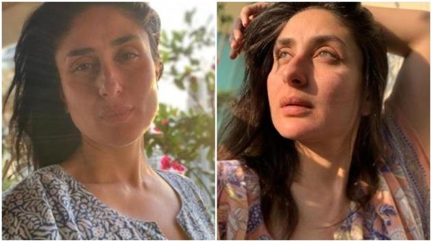 Kareena Kapoor is rocking her cosy kaftans at home.