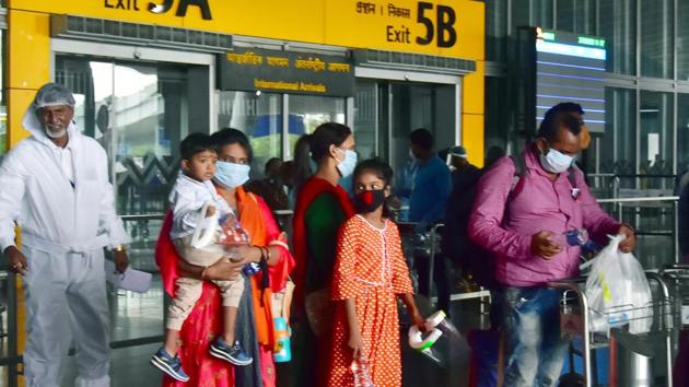 The stranded Indians were repatriated in more than 230 flights and on naval warships, while Indian medical rapid response teams were also deployed to several countries to help in the fight against Covid-19.(ANI Photo) The stranded Indians were repatriated in more than 230 flights and on naval warships, while Indian medical rapid response teams were also deployed to several countries to help in the fight against Covid-19.(ANI Photo)