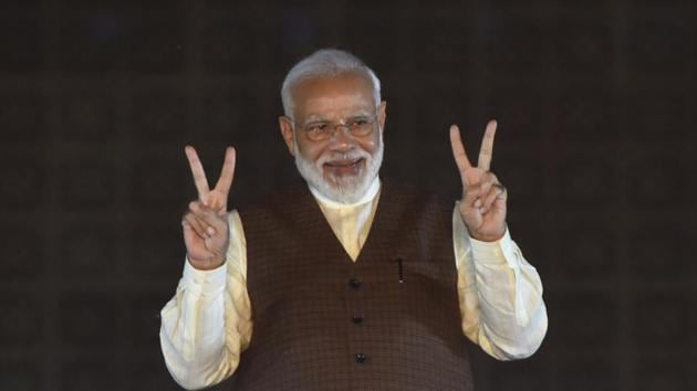 Narendra Modi’s legacy will now be defined by how he mitigates the health, economic and humanitarian challenges brought about by the coronavirus pandemic(Burhaan Kinu/HT PHOTO)