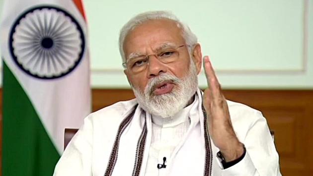 Prime Minister Narendra Modi will address his monthly radio programme ‘Mann ki Baat’ at 11am on Sunday(ANI) Prime Minister Narendra Modi will address his monthly radio programme ‘Mann ki Baat’ at 11am on Sunday(ANI)