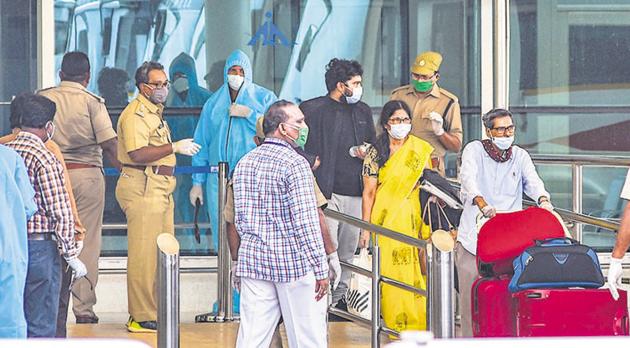 Among the new Covid-19 cases reported in the last 24 hours, as many as 98 were those who are residents of the Telugu state while 12 patients are from other states, according to a government bulletin.(PTI PHOTO.)