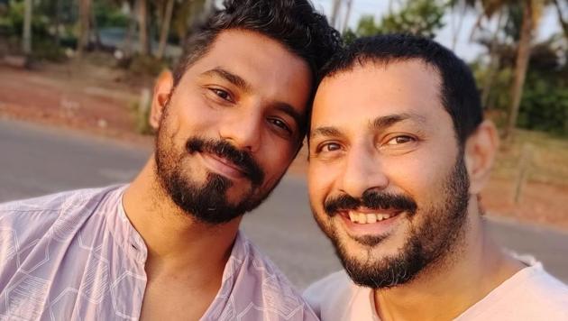 Apurva Asrani (right) with his partner Sidharth (Photo: Twitter/Apurvasrani) Apurva Asrani (right) with his partner Sidharth (Photo: Twitter/Apurvasrani)