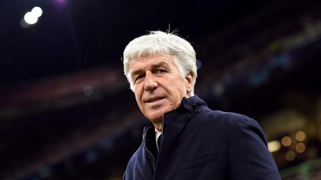 Atalanta coach Gian Piero Gasperini. (REUTERS) Atalanta coach Gian Piero Gasperini. (REUTERS)