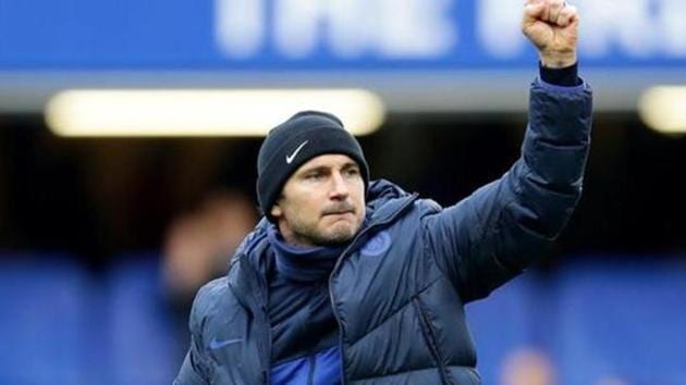 Chelsea manager Frank Lampard celebrates after the match REUTERS/David Klein (REUTERS) Chelsea manager Frank Lampard celebrates after the match REUTERS/David Klein (REUTERS)