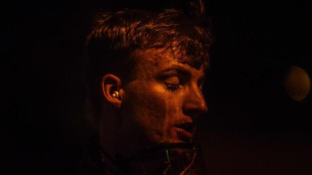 Face of a protester with milk dripping down after being tear gassed during the fourth consecutive day of protests in the aftermath of the death of George Floyd in Denver, Colorado. (Michael Ciaglo / Getty Images / AFP)