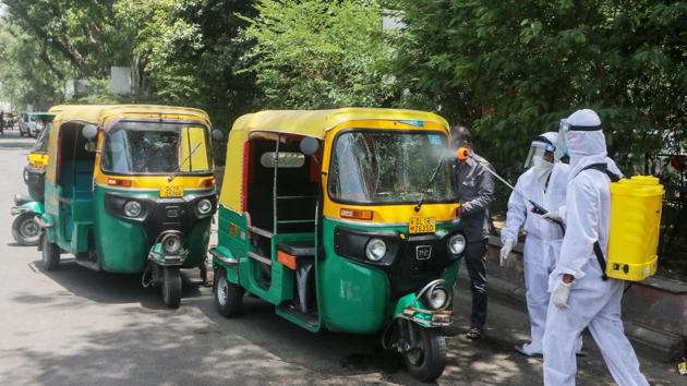 This is the second case of death of a sanitation employee due to Covid-19 in the South Delhi Municipal Corporation (SDMC).(ANI Photo. Representative image) This is the second case of death of a sanitation employee due to Covid-19 in the South Delhi Municipal Corporation (SDMC).(ANI Photo. Representative image)