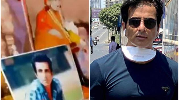 Sonu Sood has been helping migrant workers travel home.