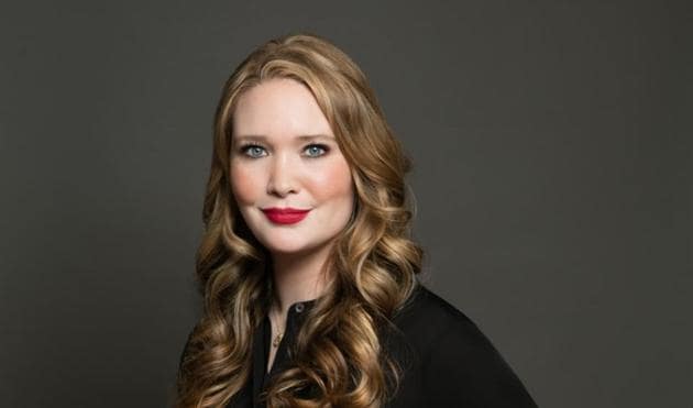 Author Sarah J Maas is known for her fantasy series Throne of Glass and A Court of Thorns and Roses.(PHOTO: Beowulf Sheehan)