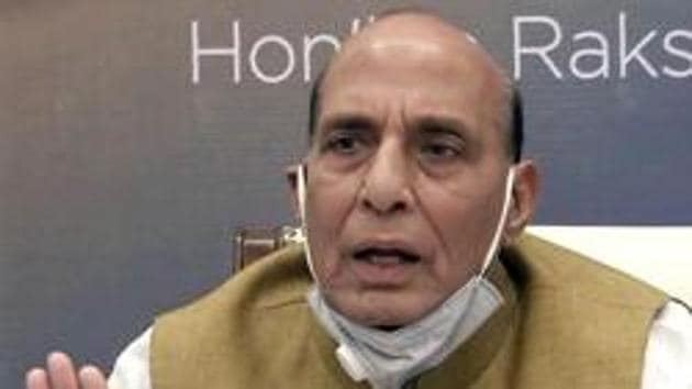 Union Defence Minister Rajnath Singh told CNN-News 18 that a meeting between senior Indian and Chinese military officials would take place on June 6 to discuss the border situation.(ANI)