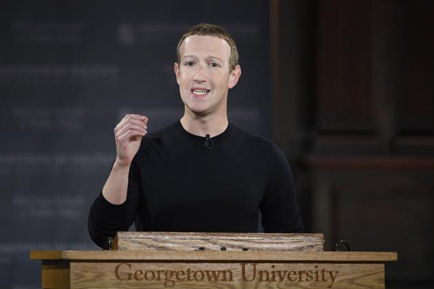 A day after dozens of Facebook employees staged a virtual walkout over the issue, the Facebook chief met Tuesday with employees for a Q&A session held via online video. (AP) A day after dozens of Facebook employees staged a virtual walkout over the issue, the Facebook chief met Tuesday with employees for a Q&A session held via online video. (AP)