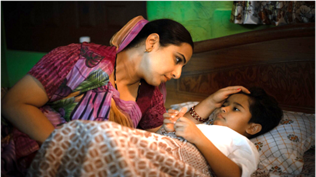 Natkhat movie review: Vidya Balan and Sanika Patel in a still from the film.