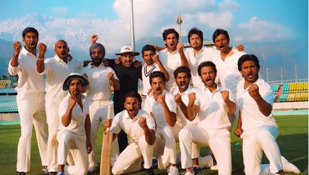 Ranveer Singh and his men revealed the release date for their film ‘83.(Instagram/Ranveer Singh.)