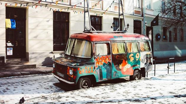 Every day Ammar Abu Shamalla adds a little colour to drab routine life in Gaza, loading up his camper van with pictures he displays and sells in the Palestinian territory’s streets and markets. (Representational Image)(Unsplash) Every day Ammar Abu Shamalla adds a little colour to drab routine life in Gaza, loading up his camper van with pictures he displays and sells in the Palestinian territory’s streets and markets. (Representational Image)(Unsplash)