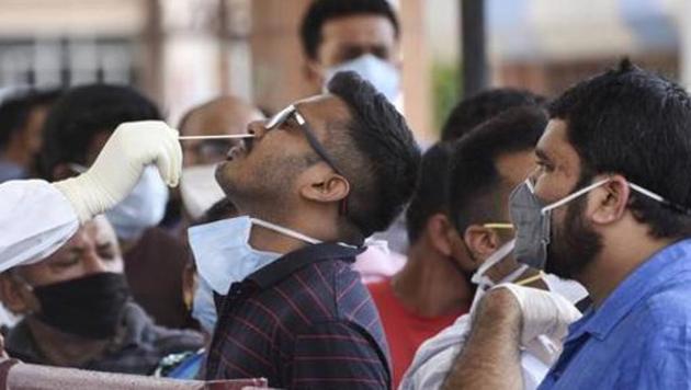 The return of over 2.5 lakh people to Assam from all over the country since the ban on inter-state movement was lifted on May 4 and domestic flights resumed on May 25, has led to the spike in Covid-19 positive cases. (PTI PHOTO.) The return of over 2.5 lakh people to Assam from all over the country since the ban on inter-state movement was lifted on May 4 and domestic flights resumed on May 25, has led to the spike in Covid-19 positive cases. (PTI PHOTO.)