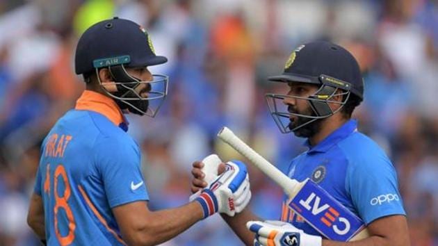 File image of India captain Virat Kohli (L) and Rohit Sharma.(AFP)