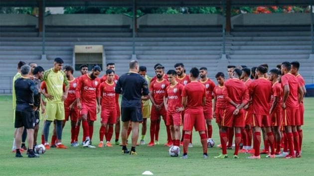 The Indian men’s Football team (Image Courtesy: AIFF) The Indian men’s Football team (Image Courtesy: AIFF)