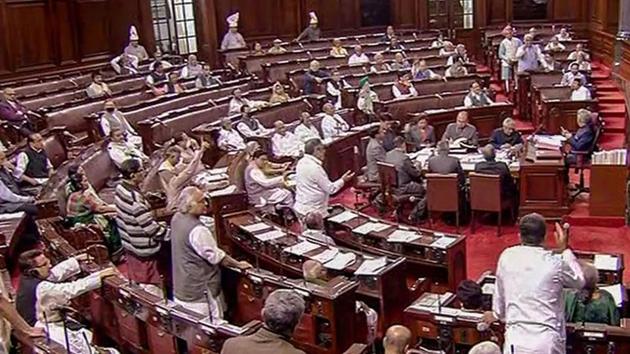The BJP, given its strength in the assembly, can easily win two seats in the Rajya Sabha and would need 15 more votes in case of it deciding to field a third candidate. (PTI PHOTO.) The BJP, given its strength in the assembly, can easily win two seats in the Rajya Sabha and would need 15 more votes in case of it deciding to field a third candidate. (PTI PHOTO.)