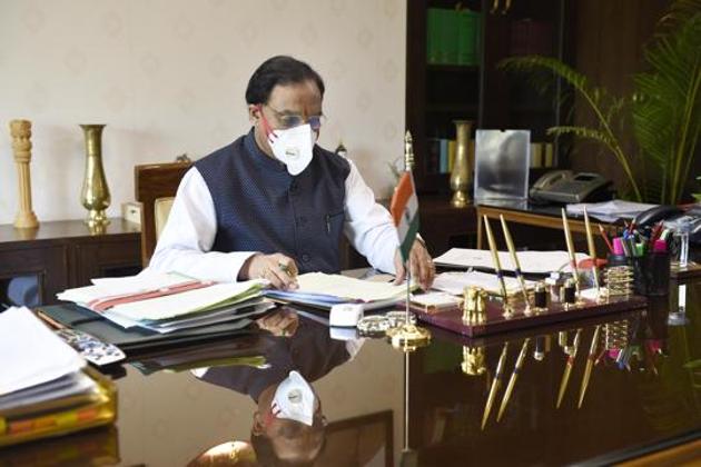 Union Human Resource Development Minister Ramesh Pokhriyal 'Nishank' (HT File) Union Human Resource Development Minister Ramesh Pokhriyal 'Nishank' (HT File)