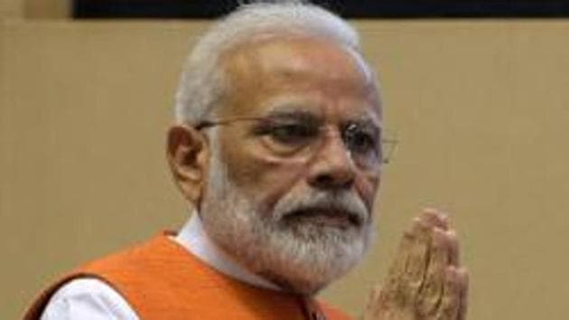 However, asked if the Prime Minister Narendra Modi will participate in any Yoga Day event, AYUSH Secretary Vaidya Rajesh Kotecha said no public event will take place.(Mohd Zakir/HT file photo) However, asked if the Prime Minister Narendra Modi will participate in any Yoga Day event, AYUSH Secretary Vaidya Rajesh Kotecha said no public event will take place.(Mohd Zakir/HT file photo)