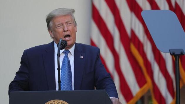 President Donald Trump on Friday declared it was “a great day” for George Floyd as he discussed a strong jobs report for the country. President Donald Trump on Friday declared it was “a great day” for George Floyd as he discussed a strong jobs report for the country.
