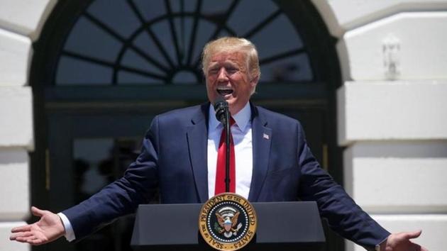 Donald Trump responded by threatening to retaliate against social media companies. (REUTERS) Donald Trump responded by threatening to retaliate against social media companies. (REUTERS)