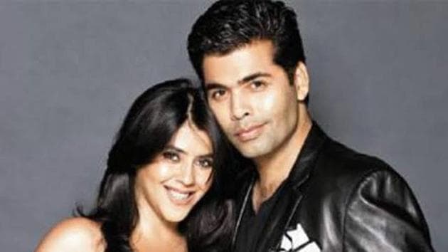 630px x 354px - Karan Johar wishes Ekta Kapoor on her 45th birthday, she replies 'Like you  have my back I have yours' | Bollywood - Hindustan Times