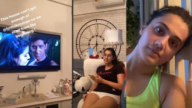 Taapsee Pannu and sister Shagun recently binge-watched Kaho Naa... Pyaar Hai.