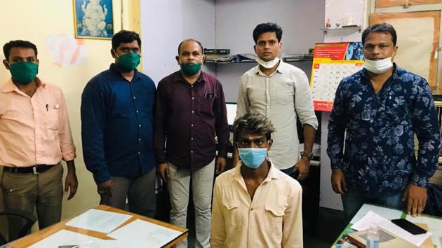 Arrested accused Prem Lognathan Devendra. (HT Photo) Arrested accused Prem Lognathan Devendra. (HT Photo)