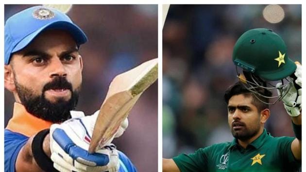 File image of Virat Kohli and Babar Azam.(HT Collage)