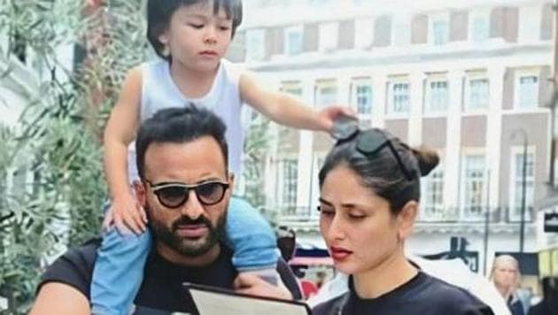 Kareena Kapoor, Saif Ali Khan and their son Taimur have been in lockdown at their home since March, like the rest of the country.