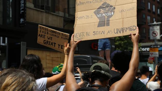 Demonstrations continue across the United States in protest of racism and police brutality, sparked by the May 25 death of George Floyd in police custody in Minneapolis. (AP Photo) Demonstrations continue across the United States in protest of racism and police brutality, sparked by the May 25 death of George Floyd in police custody in Minneapolis. (AP Photo)